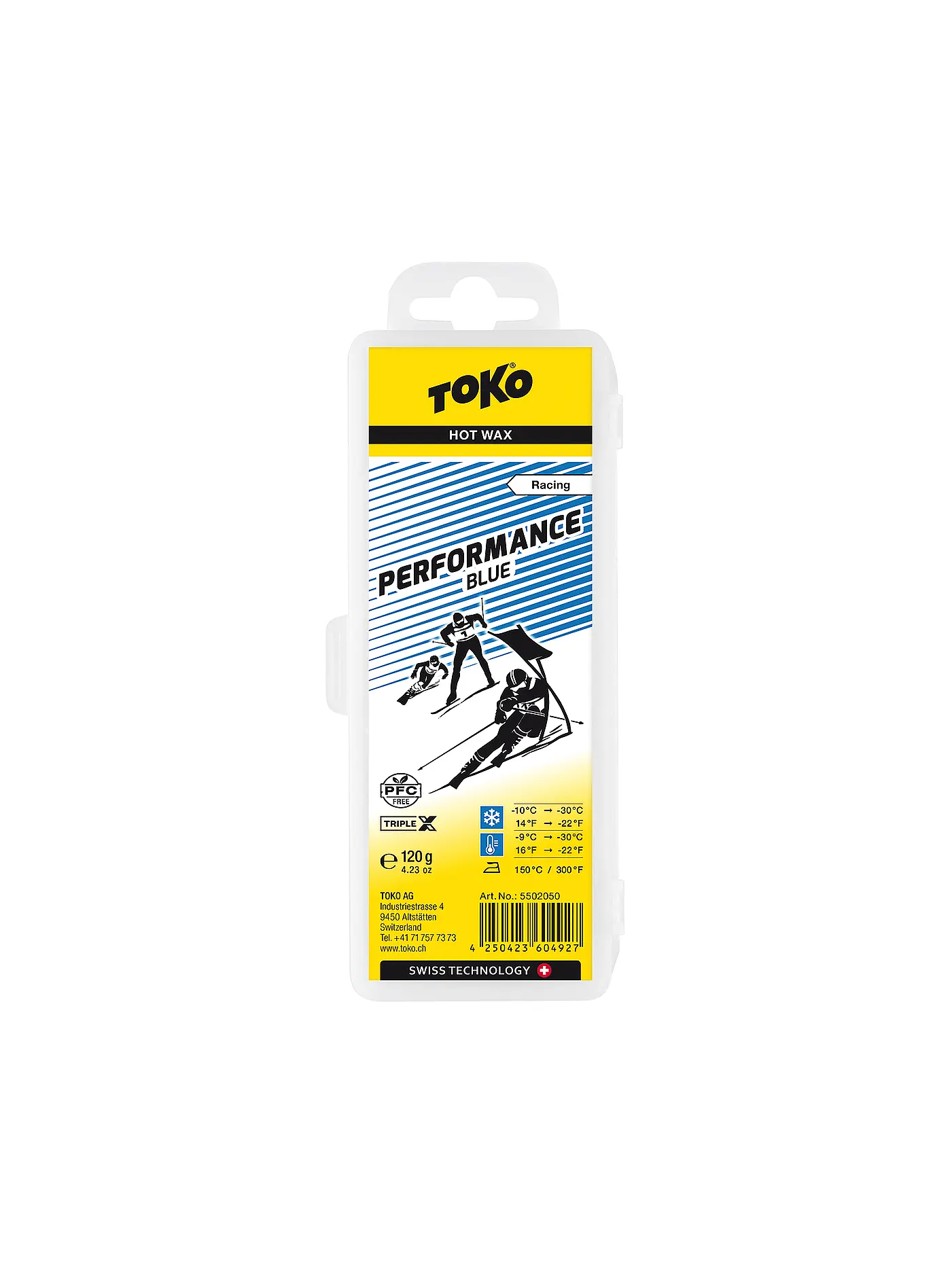 TOKO | Skiwachs Performance Hot Wax blue 120g | 